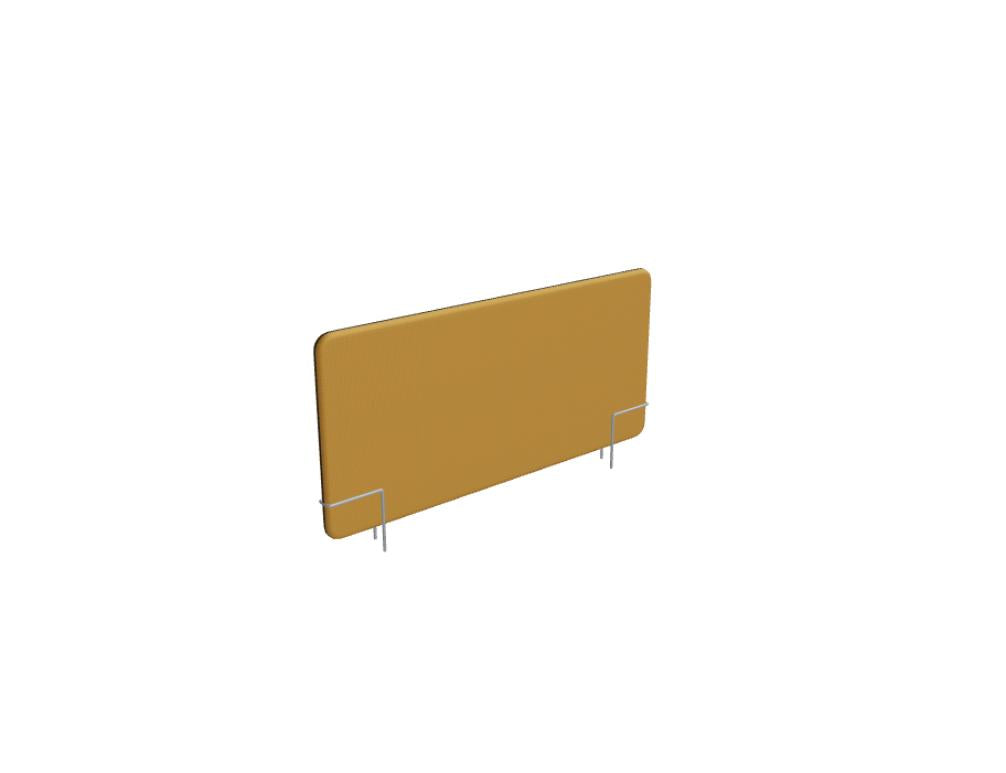 Sonic Drive ZD512 - Akustikpaneele für Schreibtische in Gelb präsentiert im Onlineshop von KAQTU Design AG. Paneele ist von Mdd