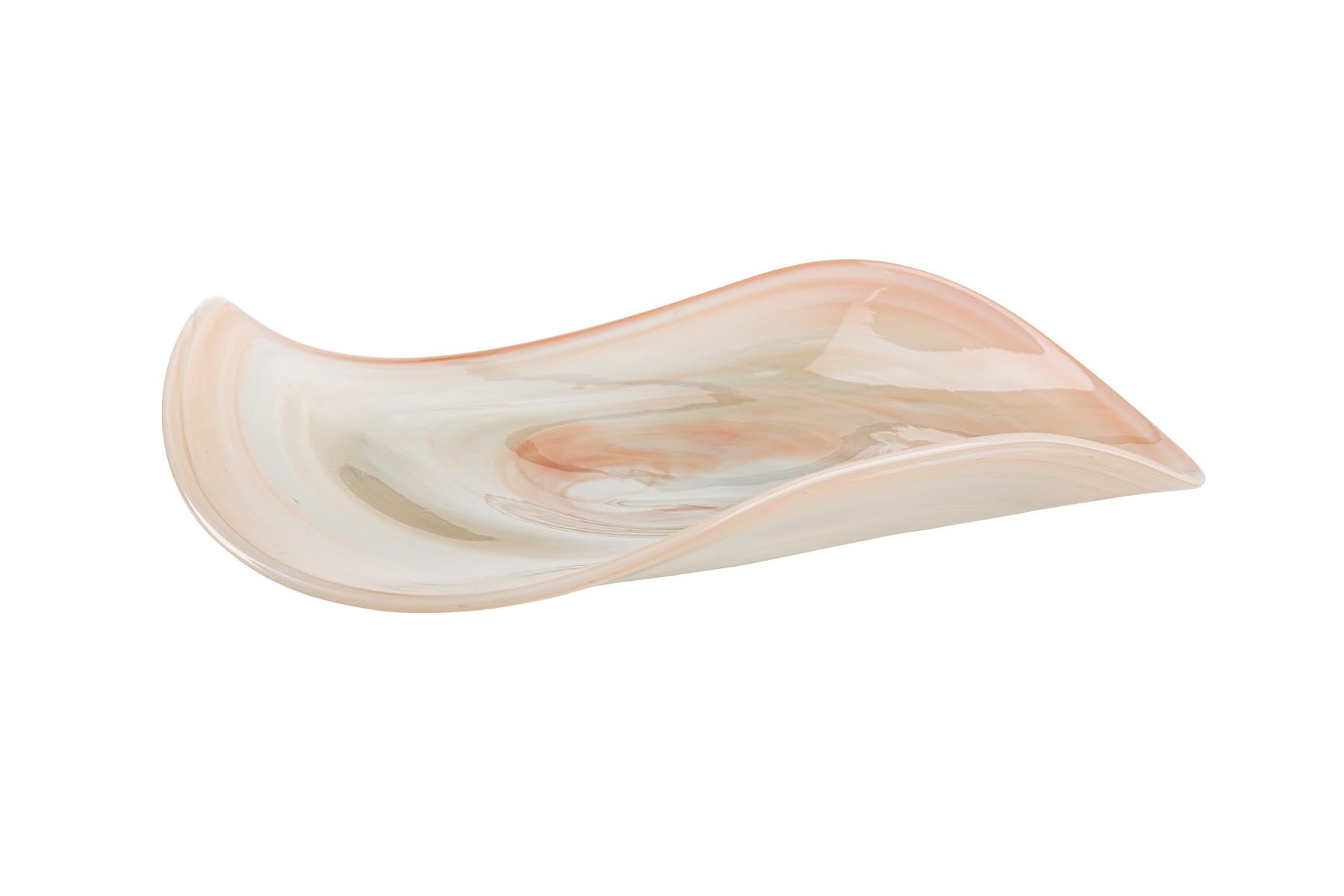 Stilvolle Schale Maria von Zuiver in sanftem Offwhite, perfekt für moderne Tischdekorationen und als Blickfang in jedem Raum.