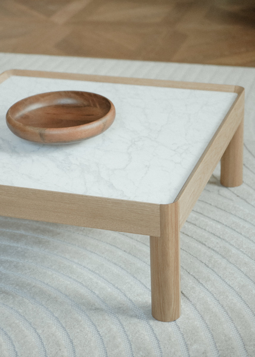 Inset IST76 - Beistelltisch in Dunkel Eiche präsentiert im Onlineshop von KAQTU Design AG. Beistelltisch ist von Tamo