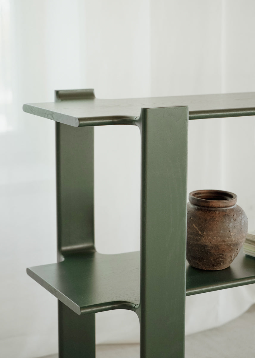 Ligo LGB1112 - Holz-Regal in Eiche Natur präsentiert im Onlineshop von KAQTU Design AG. Standregal ist von Tamo