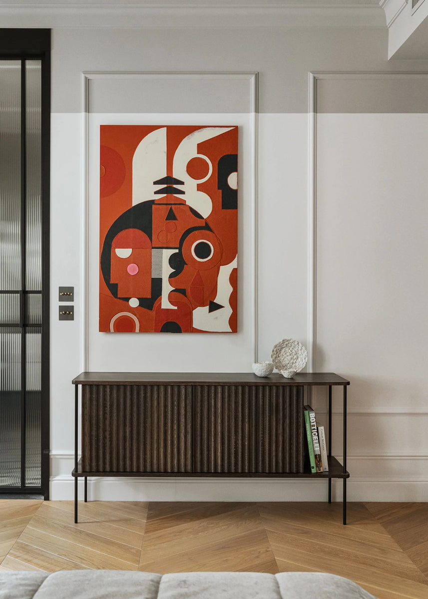 Maya MY02 - Holz-Schrank in Eiche Natur präsentiert im Onlineshop von KAQTU Design AG. Büroschrank ist von Tamo
