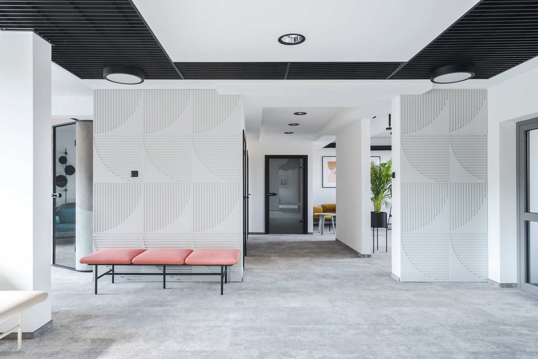Agora AR05 - Sitzsystem in Weiss präsentiert im Onlineshop von KAQTU Design AG. Modulares Sofa ist von Mdd