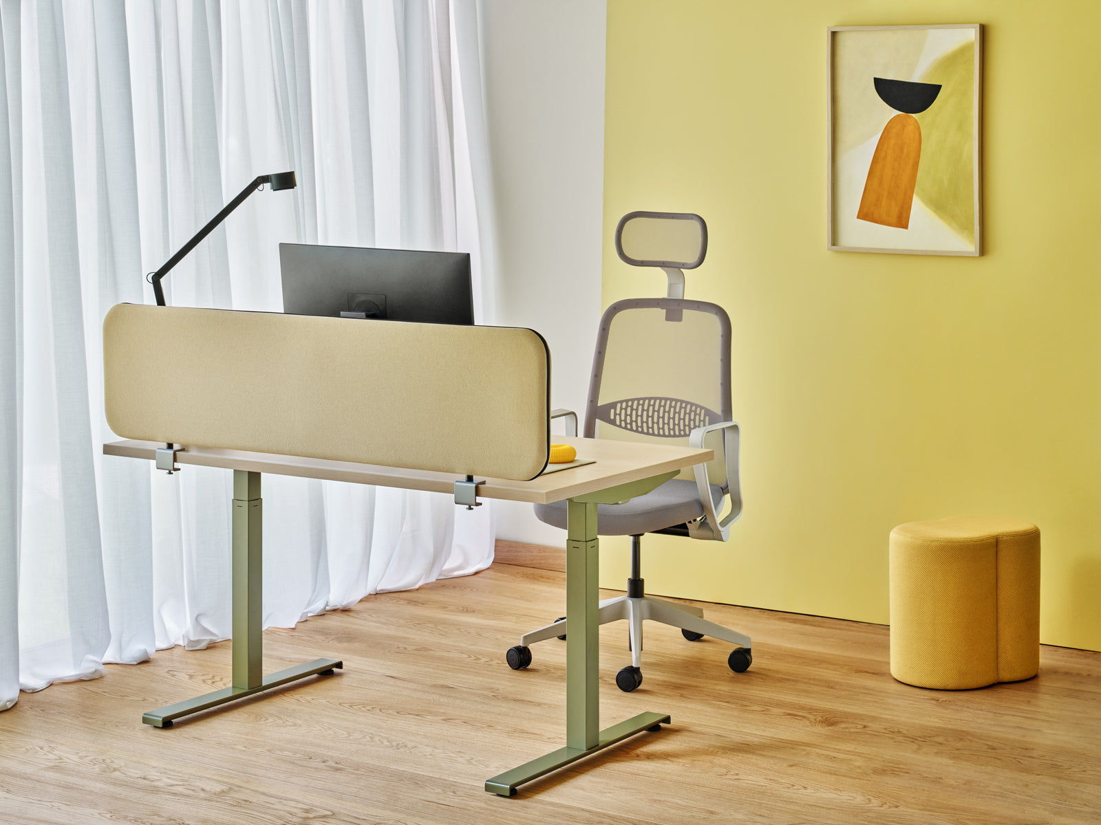 Mix MX02 - Hocker in Gelb präsentiert im Onlineshop von KAQTU Design AG. Hocker ist von Mdd
