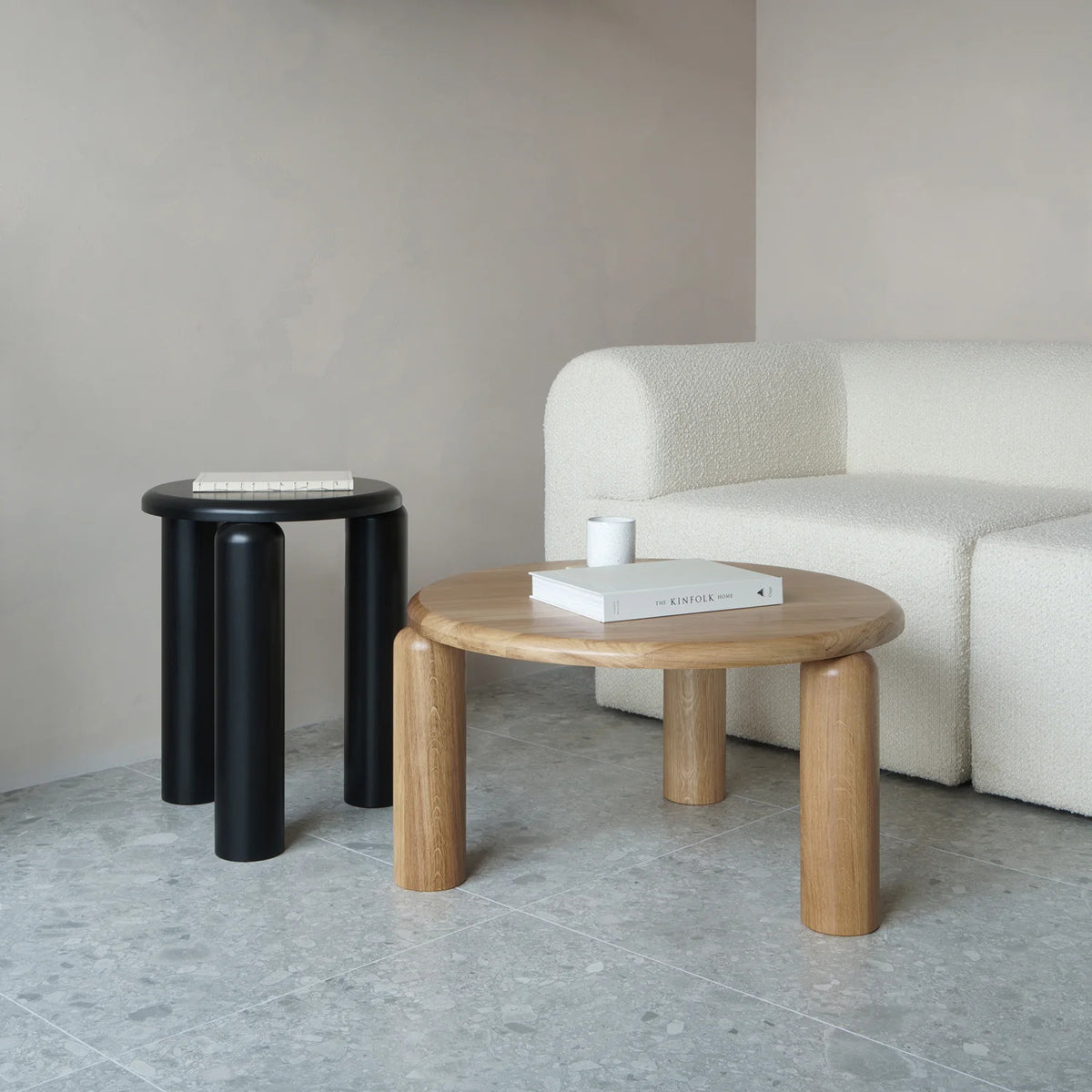 Neo NEO40 - Beistelltisch in Eiche Natur präsentiert im Onlineshop von KAQTU Design AG. Beistelltisch ist von Tamo
