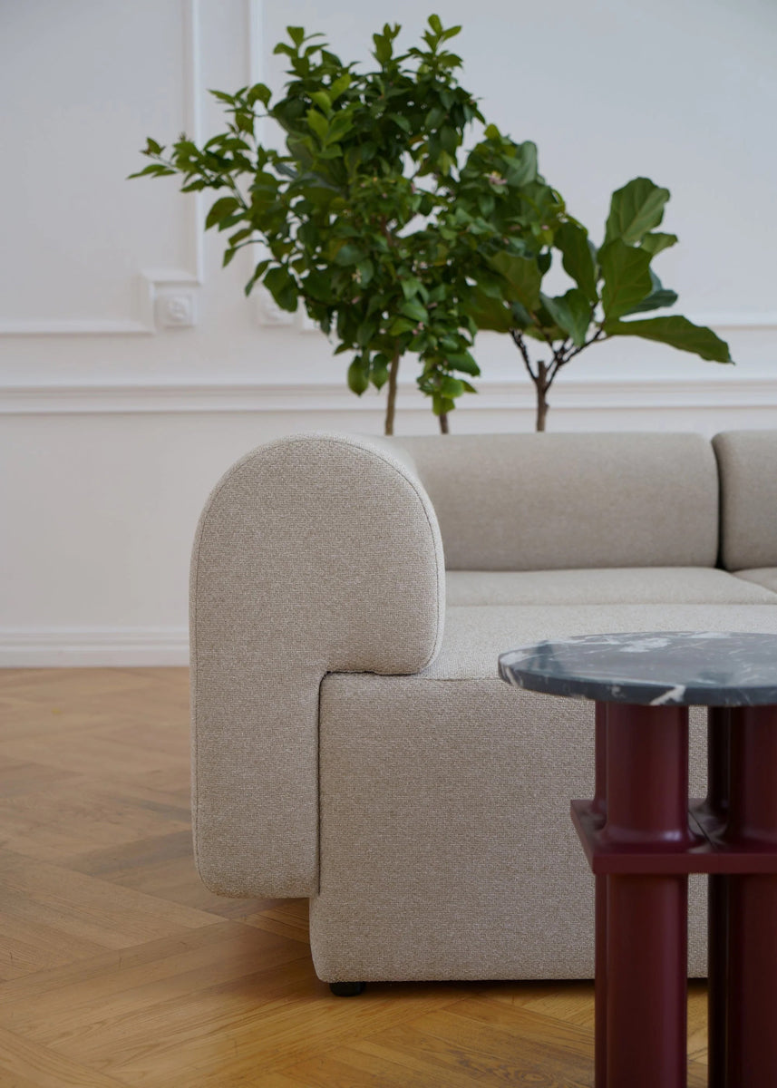 Tori TRI01M - modulares Sofa in Weiss präsentiert im Onlineshop von KAQTU Design AG. Modulares Sofa ist von Tamo
