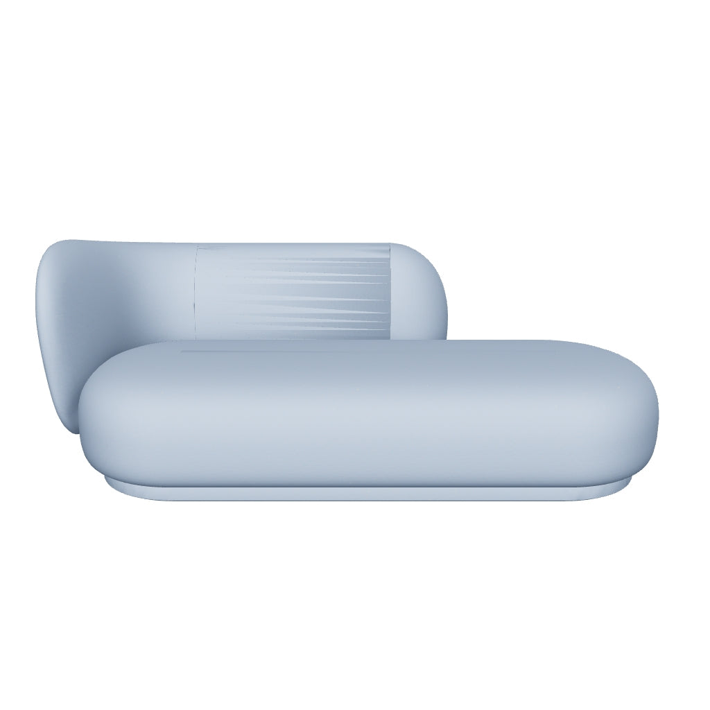 Elegantes 2er Sofa Rico Diwan von Ferm Living, das Komfort und Stil vereint und ideal für moderne Wohnräume ist.