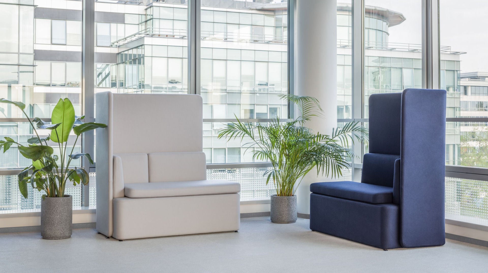 Kaiva KAV4P - modulares Sofa hoch in Grau präsentiert im Onlineshop von KAQTU Design AG. Modulares Sofa ist von Mdd