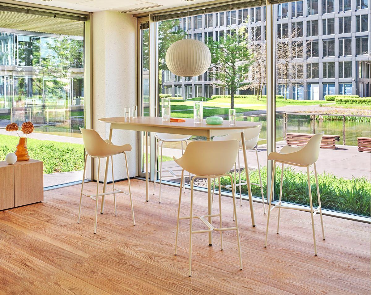 Baltic Basic BL1P5H - Barhocker in Grün präsentiert im Onlineshop von KAQTU Design AG. Outdoor-Barstuhl ist von Mdd