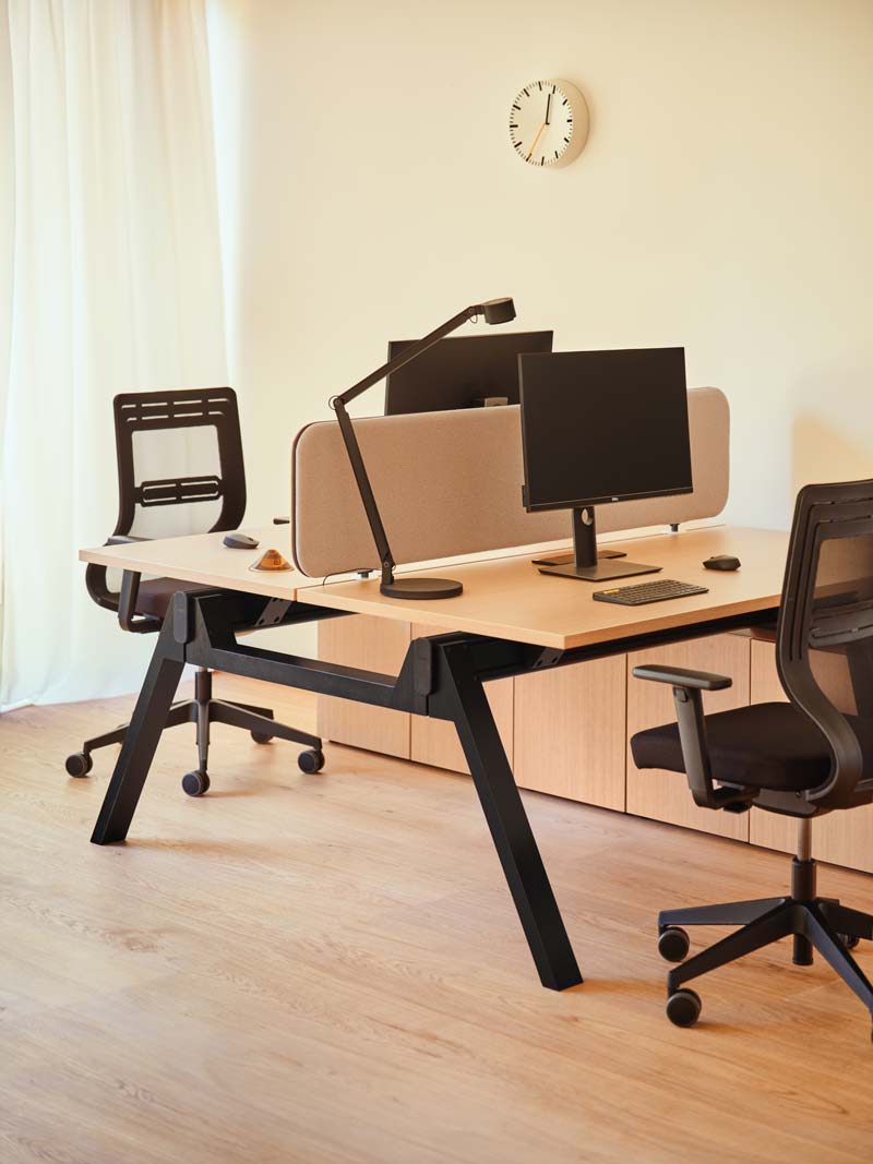 Sonic ZPS612 - Akustikpaneele für Schreibtische in Gelb präsentiert im Onlineshop von KAQTU Design AG. Paneele ist von Mdd
