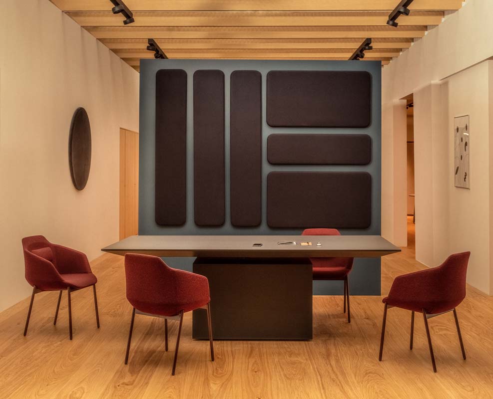 Sonic ZAK312 - Akustik-Wandpaneele in Orange präsentiert im Onlineshop von KAQTU Design AG. Paneele ist von Mdd