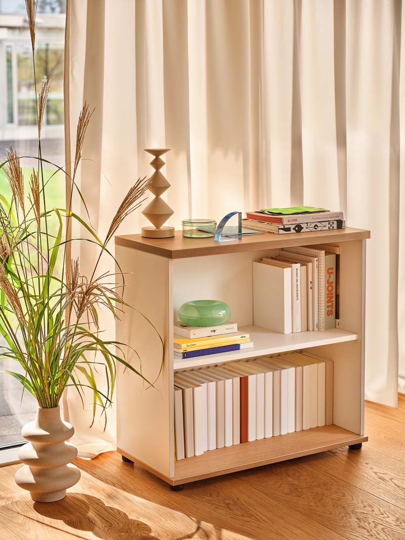 Standard MEA6505 - Regal in Eiche Natur präsentiert im Onlineshop von KAQTU Design AG. Standregal ist von Mdd