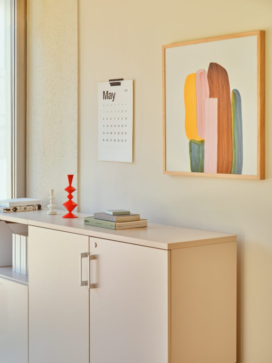 Standard A36P2 - Schrank in Weiss Pastell präsentiert im Onlineshop von KAQTU Design AG. Büroschrank ist von Mdd