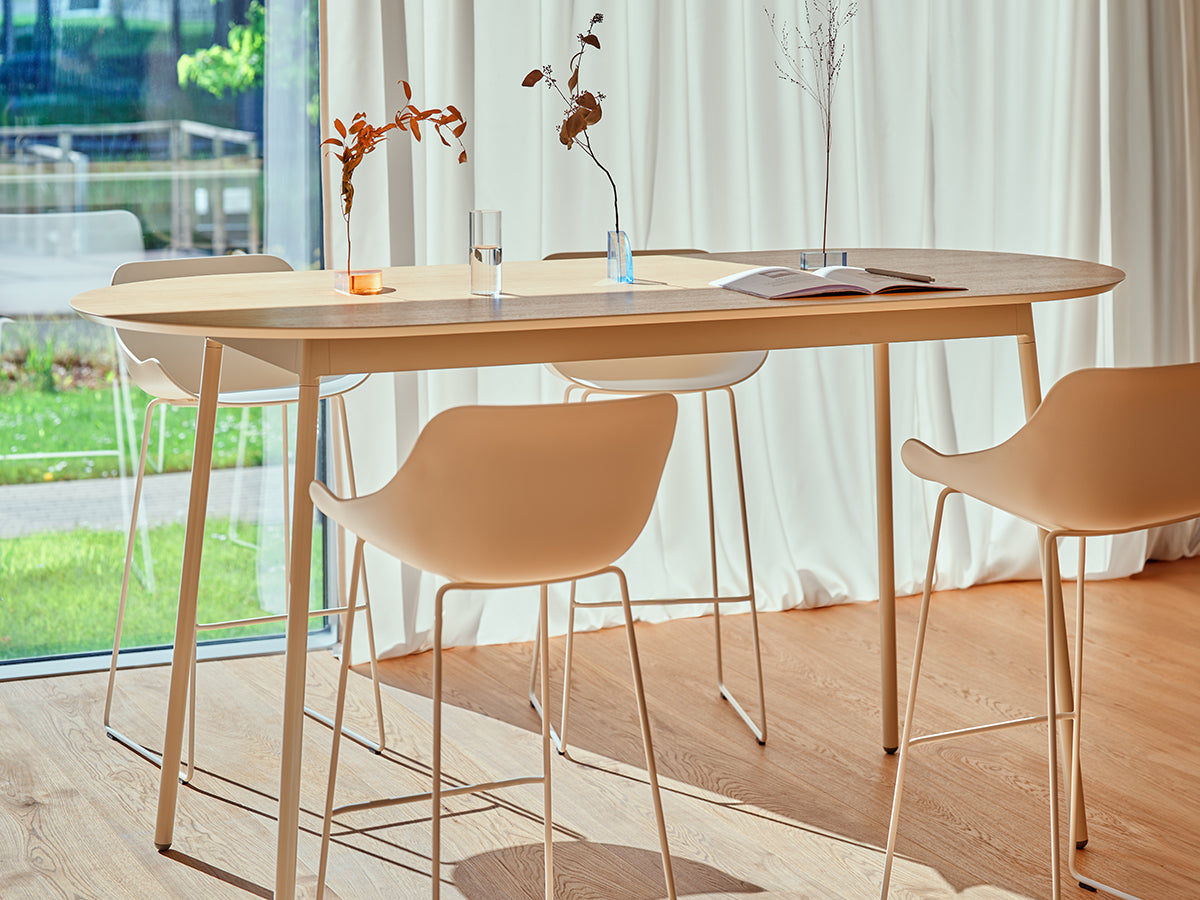 Baltic Basic BL1P5H - Barhocker in Grün präsentiert im Onlineshop von KAQTU Design AG. Outdoor-Barstuhl ist von Mdd