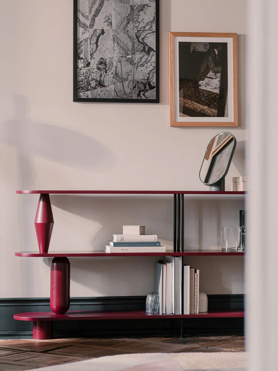 Vazoo VZ2P4 - Regal in Eiche Natur präsentiert im Onlineshop von KAQTU Design AG. Standregal ist von Tamo