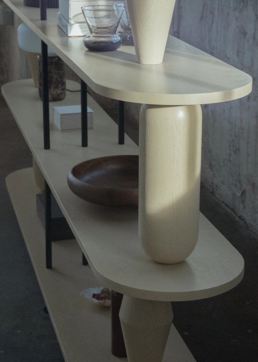 Vazoo VZ2P4 - Regal in Eiche Natur präsentiert im Onlineshop von KAQTU Design AG. Standregal ist von Tamo