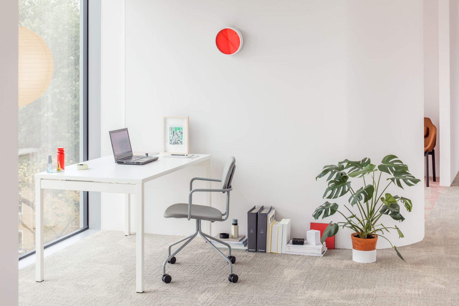 Ogi Y BOY16E2 - Schreibtisch in Honigeiche präsentiert im Onlineshop von KAQTU Design AG. Schreibtisch ist von Mdd